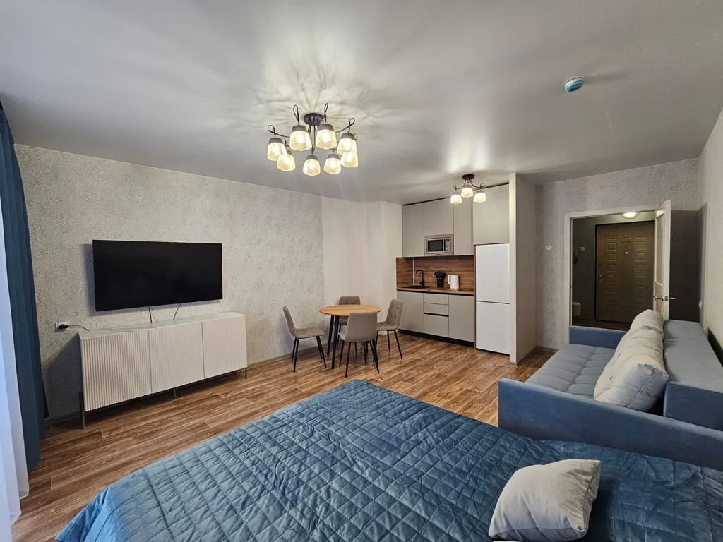 Квартира Квартира Современная студия с видом на Енисей — Красноярск