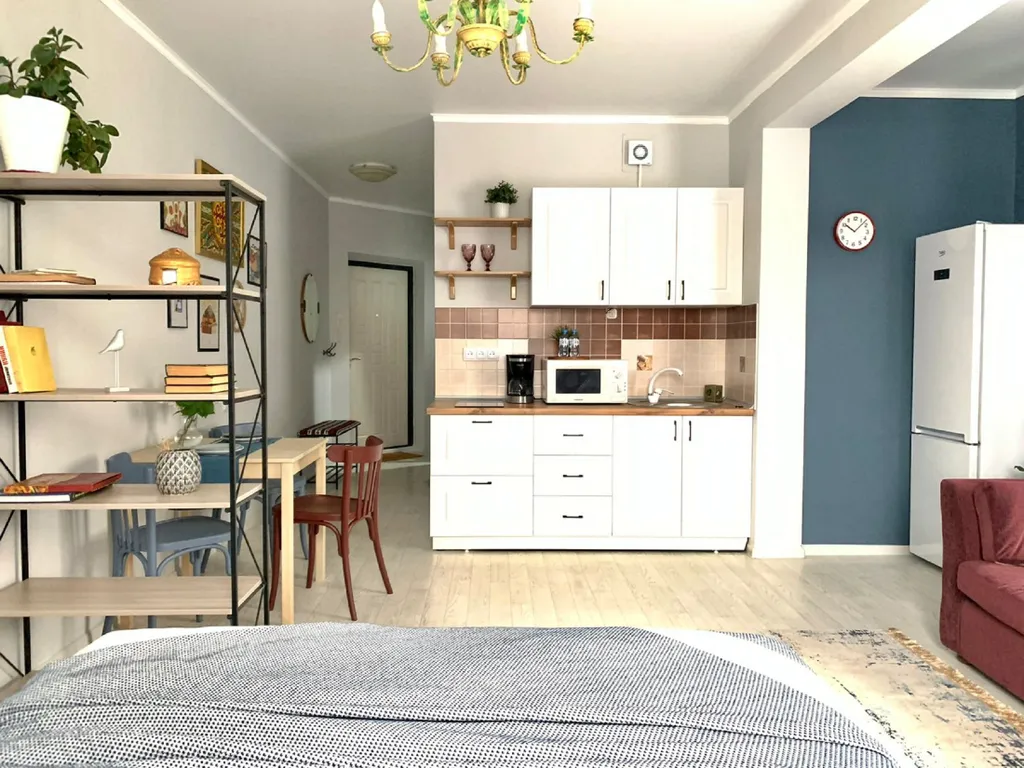 Уникальная студия Жеруйык в стиле этно в центре города