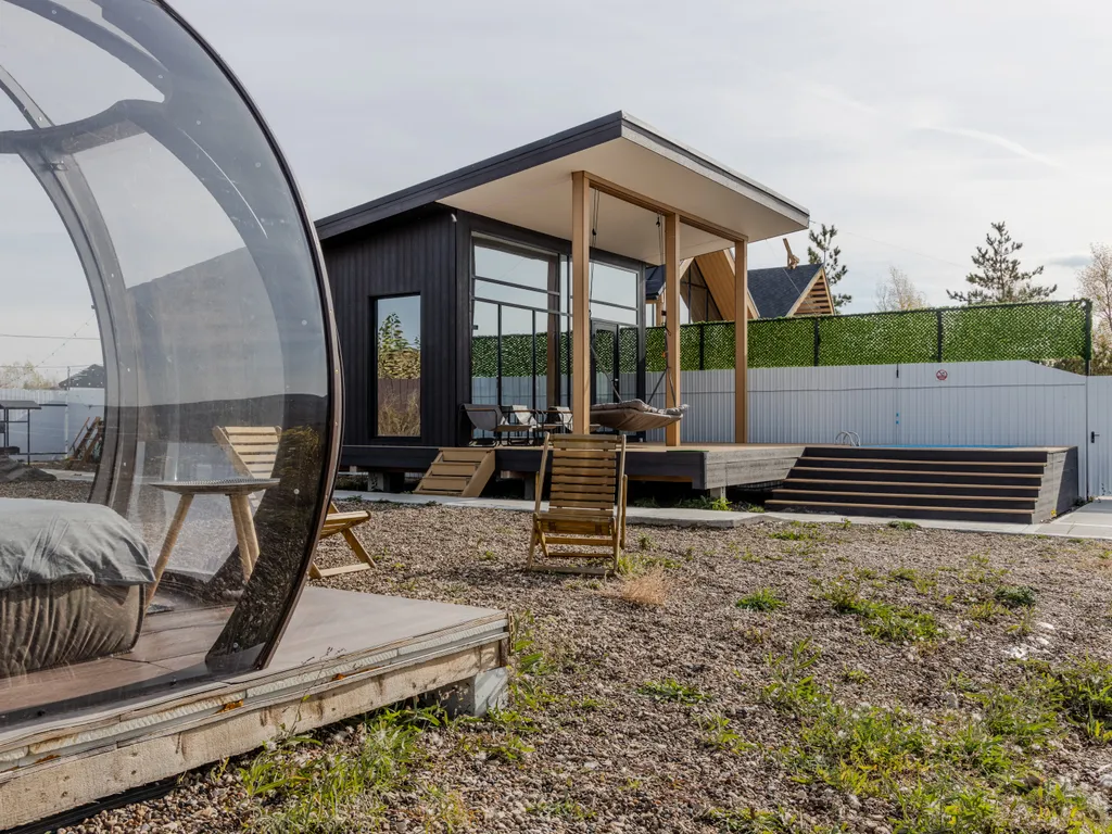 Дом Марс-48 премиум класса с уникальным видом на горы и реку Сок