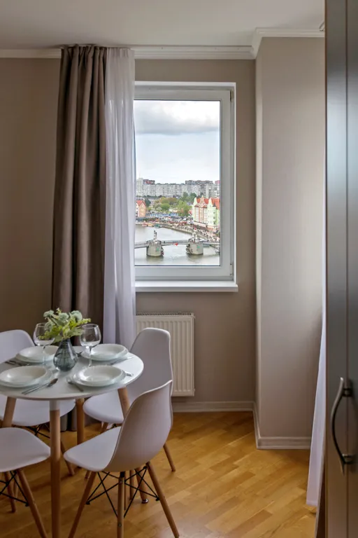 Квартира Квартира с шикарным видом на рыбную деревню — Калининград