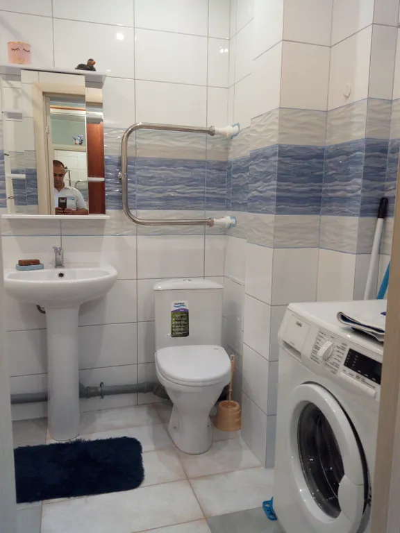 Апартамент с большим панорамным балконом