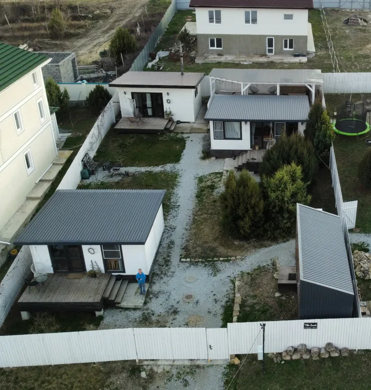 Сканди домик с баней