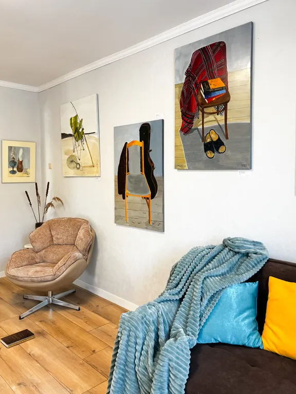 Квартира художника, 7 минут до пляжа, свободная парковка