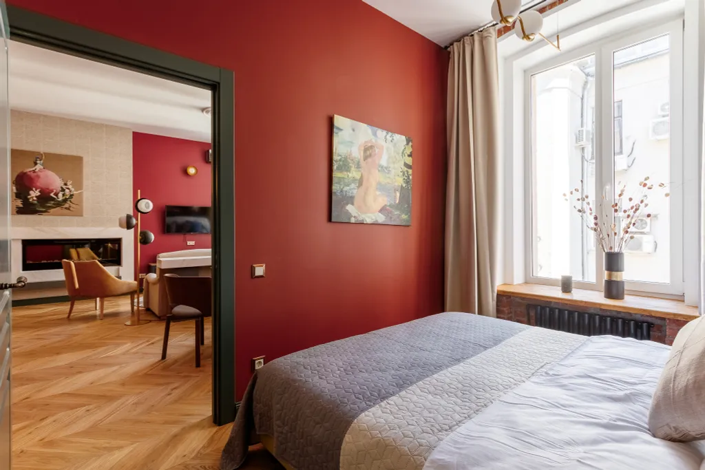 Квартира Тихая квартира с камином в центре — Москва