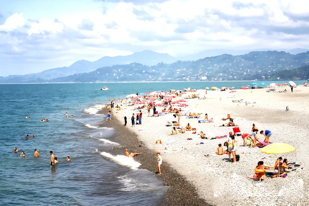 Двухкомнатная квартира с видом на море, Porta Batumi Tower