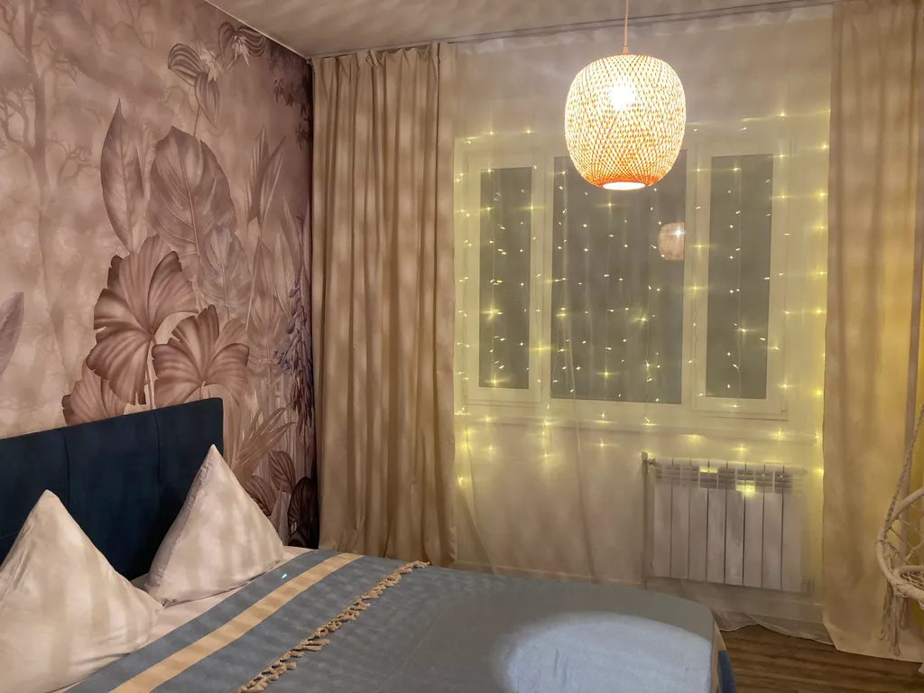 Стильная уютная квартира с зоной-барбекю и парковкой