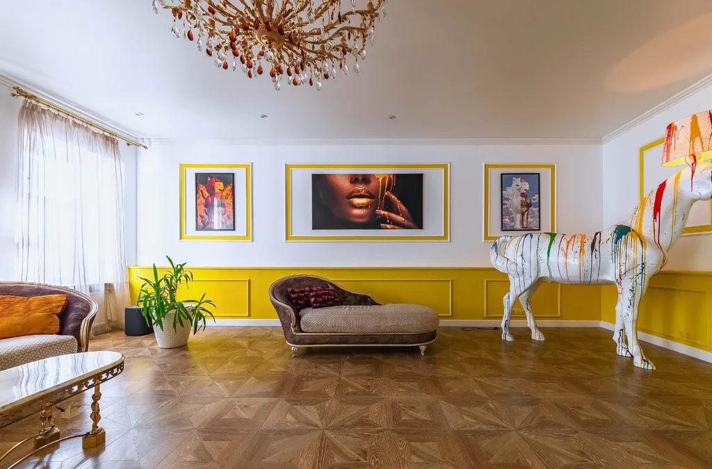 Эксклюзивныe апартамeнты в стилe поп-apт на Невском проспекте