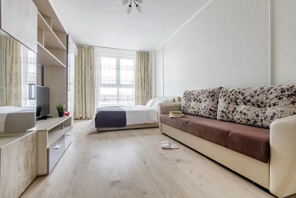 Квартира Квартира Светло, спокойно и уютно, жк «большой», lounge-балкон, удобный матрас — Краснодар