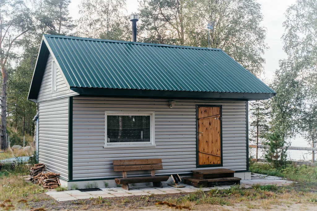 Дом на Сямозере у пляжа 1