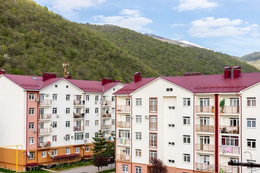 4-к квартира "Море апартаментов" рядом с Роза Хутор