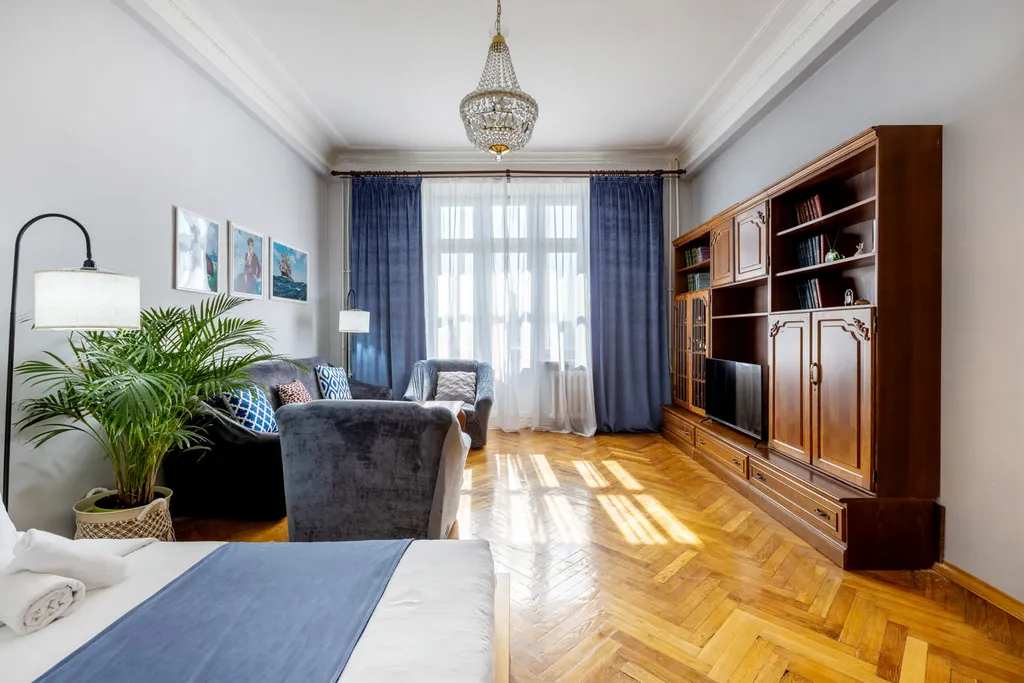 Квартира Просторная 2-комнатная квартира рядом с метро Кутузовская — Москва