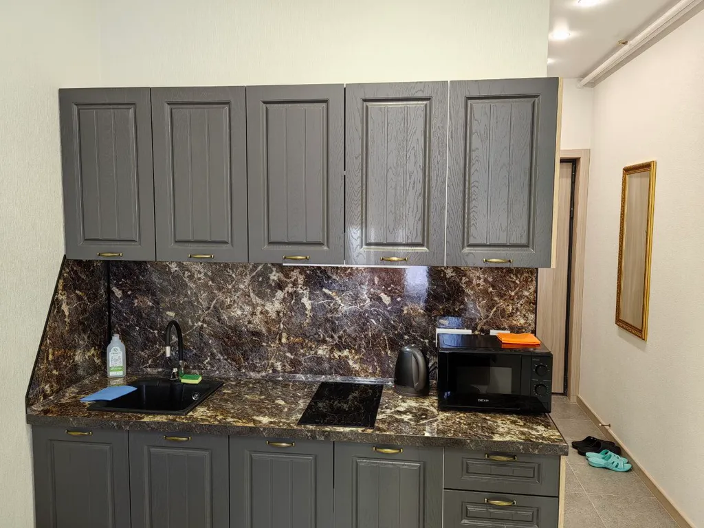 Уютная студия с хорошим ремонтом