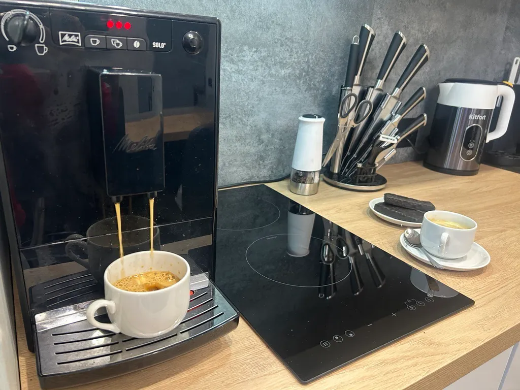 Современная студия с террасой