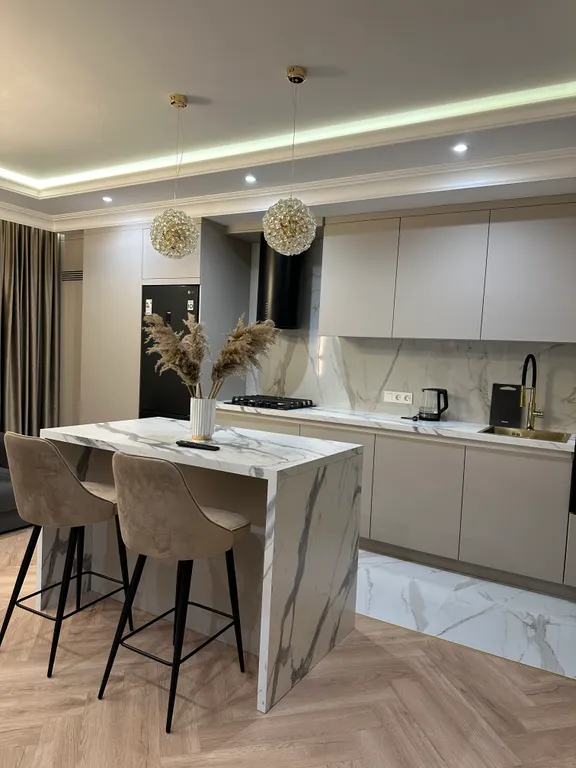 Квартира класса люкс с видом на фонтан