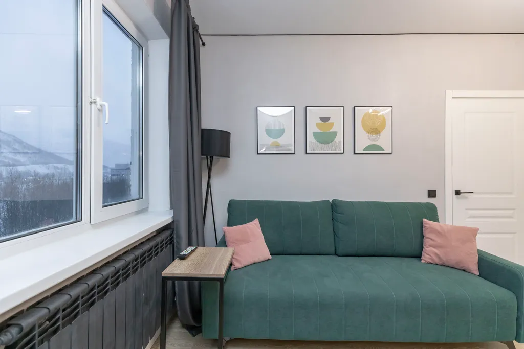 Стильная квартира с прямым видом на горы