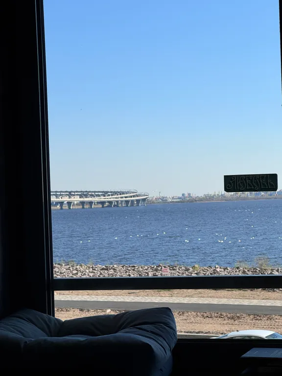 Квартира Фантастическая квартира с видом на Финский залив и лебедями из окна — Санкт-Петербург