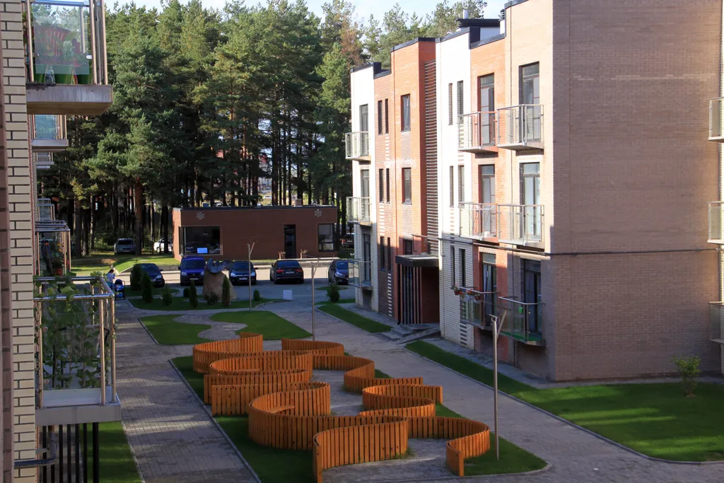 Уютная квартира в Сосновом бору недалеко от туристического центра