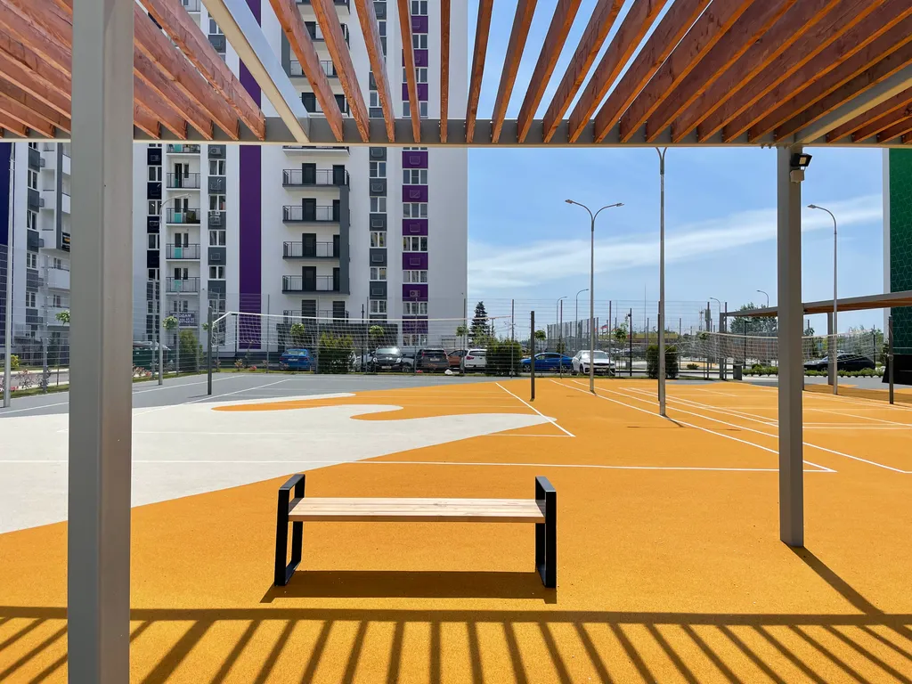 Квартира Квартира Современная и яркая студия Морент в ЖК Фрукты — Сириус