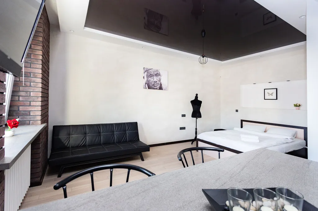 Апартаменты в центре Минска с видом на проспект Независимости