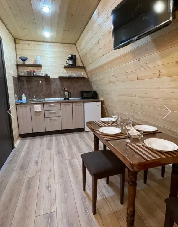 Коттедж A frame с видом на лес и горы — Архыз