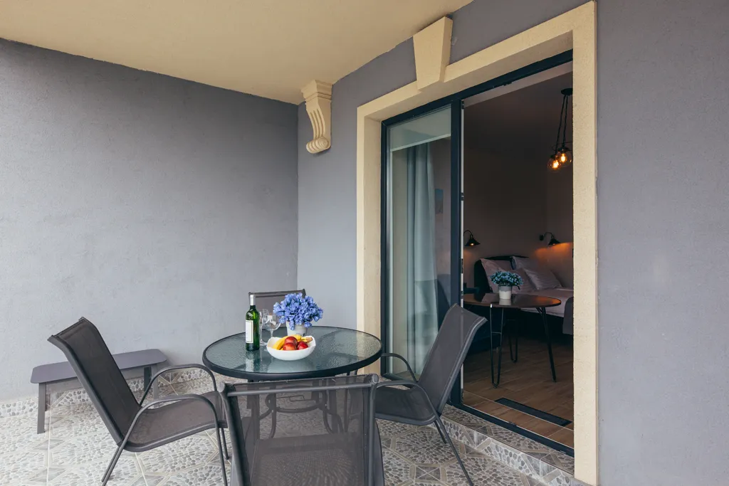 Квартира Olive marine resort с видом на море и большой террасой