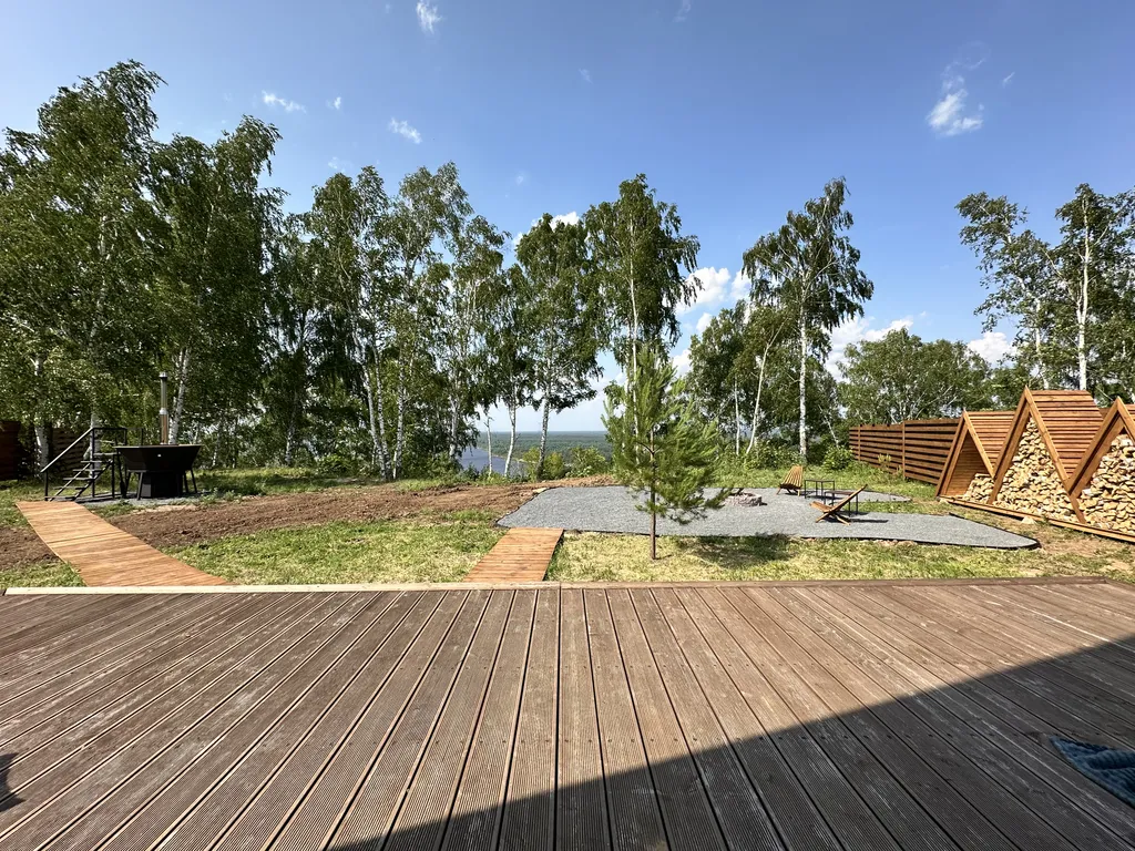 Дом 50м2 с панорамным видом на Волгу