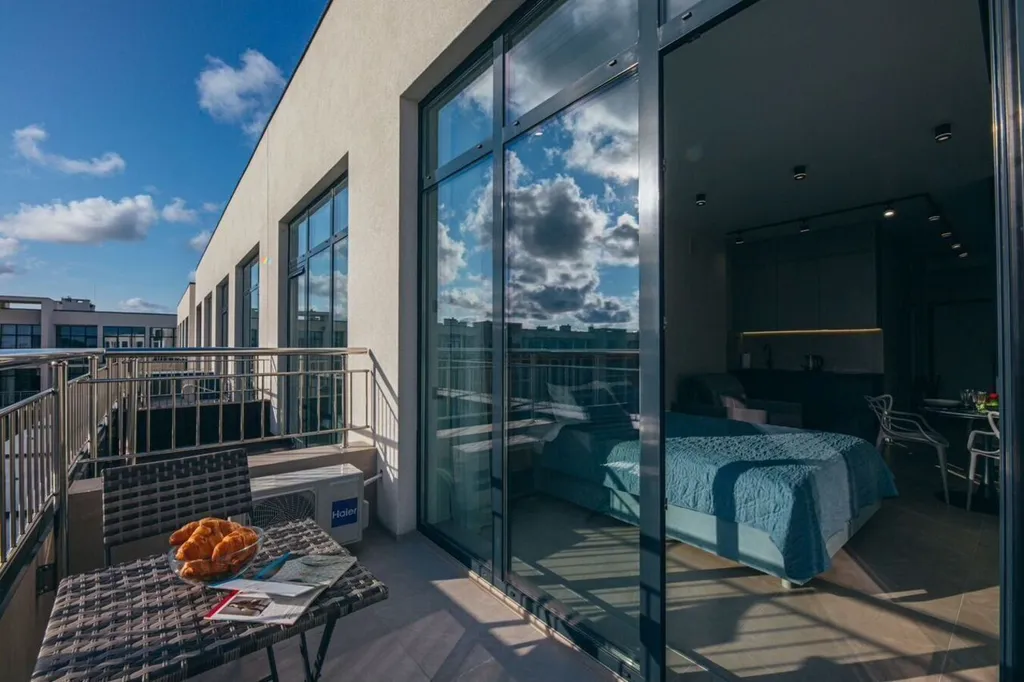 Квартира Квартира Новaя уютнaя студия в ЖK Aтлaнтис — Зеленоградск