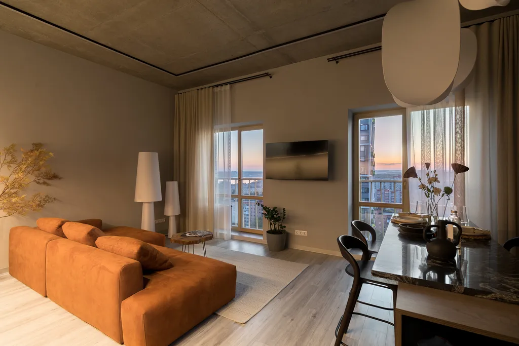 Премиум апартаменты Еco life с видом на пруд