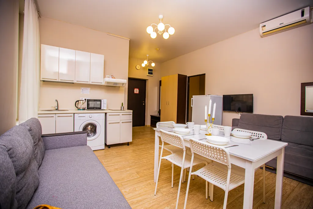 Квартира Апартаменты с кухней и видом на горы — Сириус