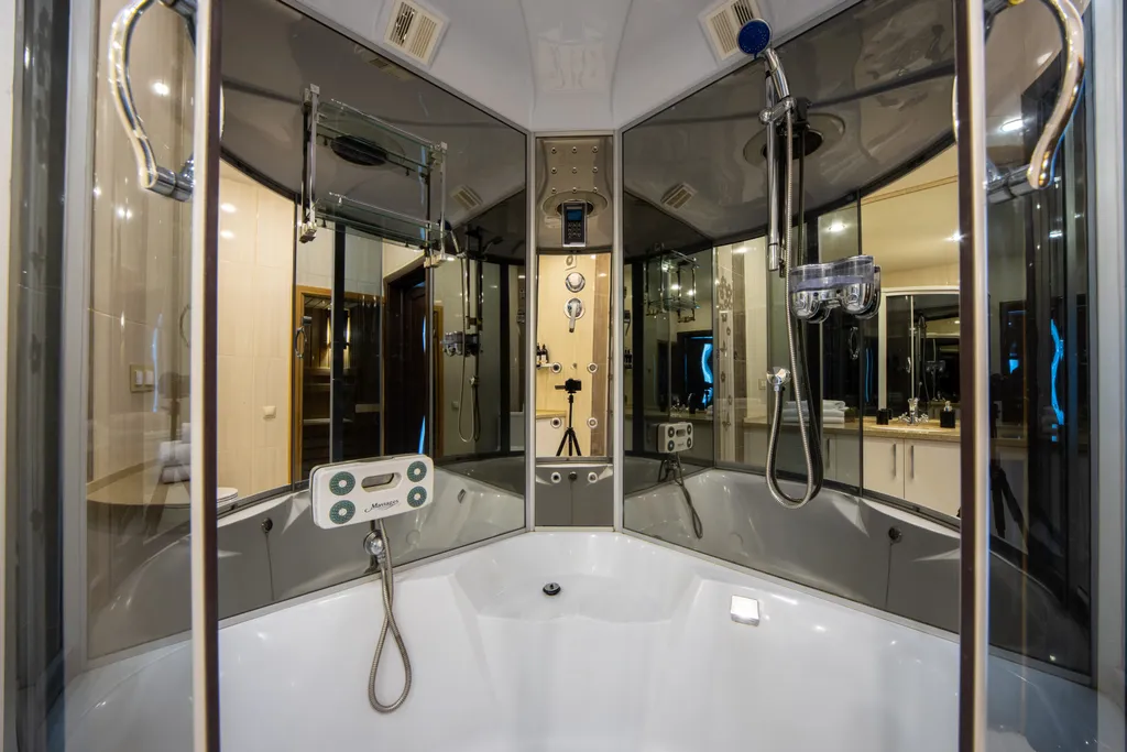 Шикарные апартаменты с сауной и панорамным видом