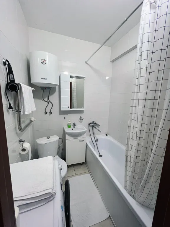 Уютная квартира студия с прекрасным видом на город