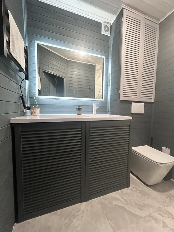 Уникальный дом-баня с собственной террасой