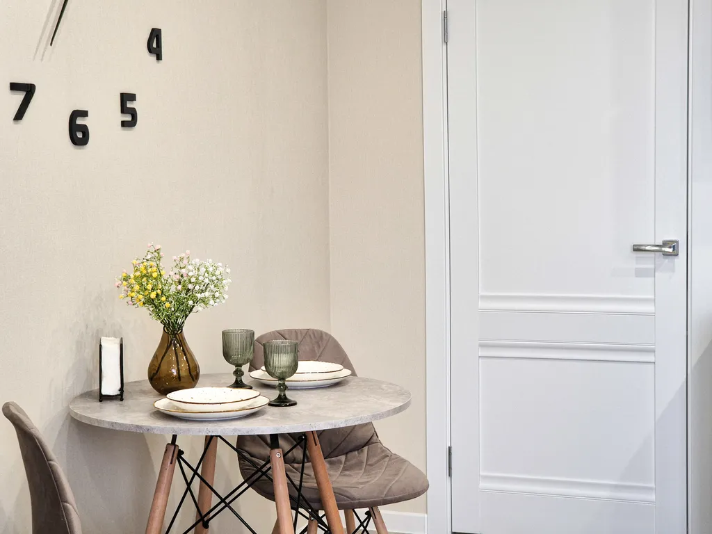 Квартира-студия в Летнем с видом на лес, реку