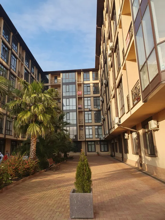 Квартира Квартира Студия в ЖК Грин Сейл в пешей доступности до моря и Абхазской границы — Сириус