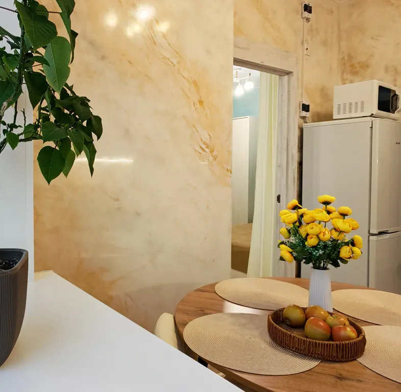 Квартира с новогодней атмосферой в новостройке