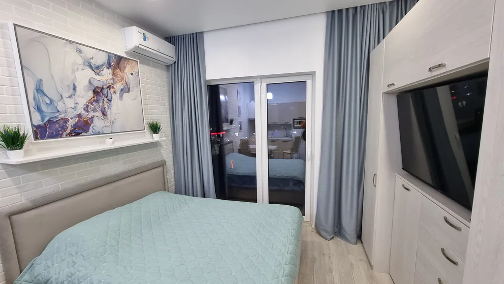 Квартира Квартира Уютная студия на первой береговой — Адлер