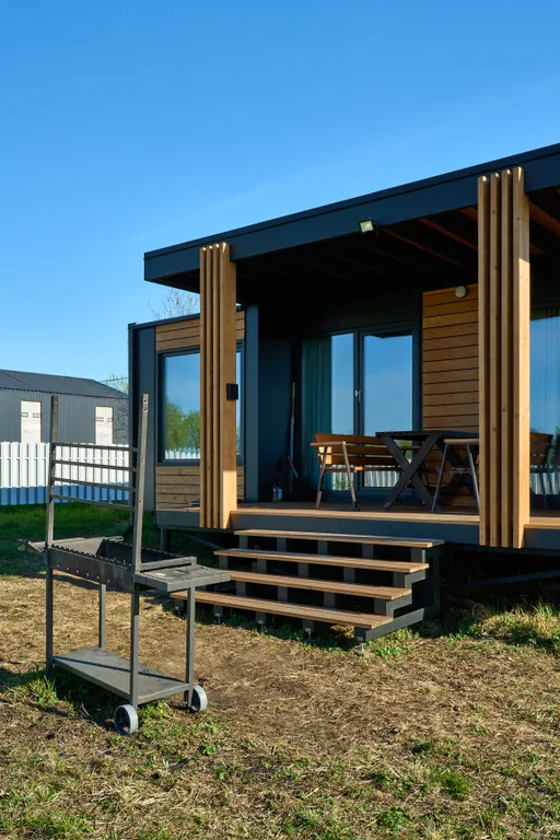 Коттедж с баней и чаном