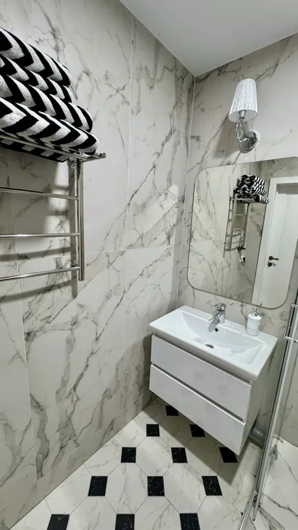 Атмосферная 1-комнатная квартира с видом на исторический центр Гродно