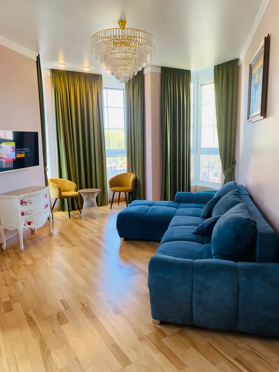 Квартира Квартира Апартамент с боковым видом на море и променад — Зеленоградск