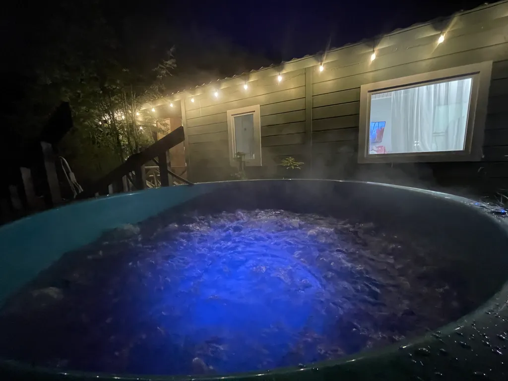 Уютный дом с баней и горячей купелью