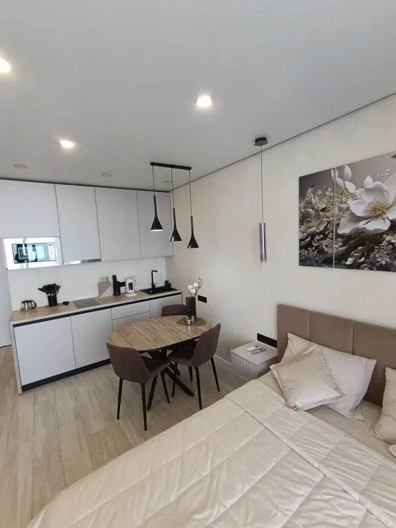 Дизайнерская студия Ls-sun rays с лучшим видом на море с 15 этажа