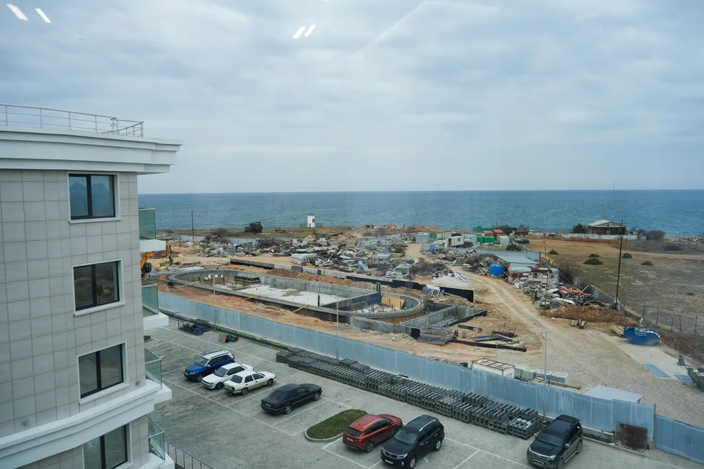 Студия Mokko с видом на море