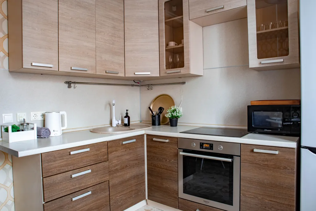 Квартира с красивым зеркалом