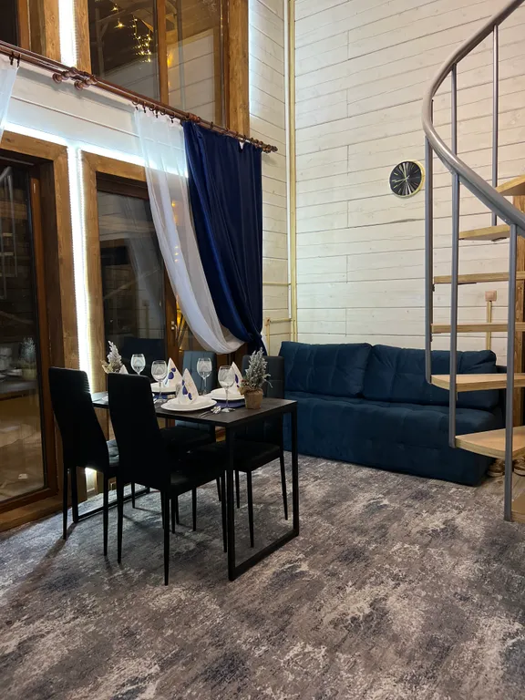 Коттедж Коттедж в стиле барн-хаус с видом на трассы — Шерегеш