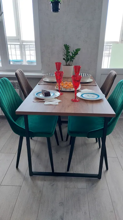 Апартамент с панорамным видом на Томь в центре города