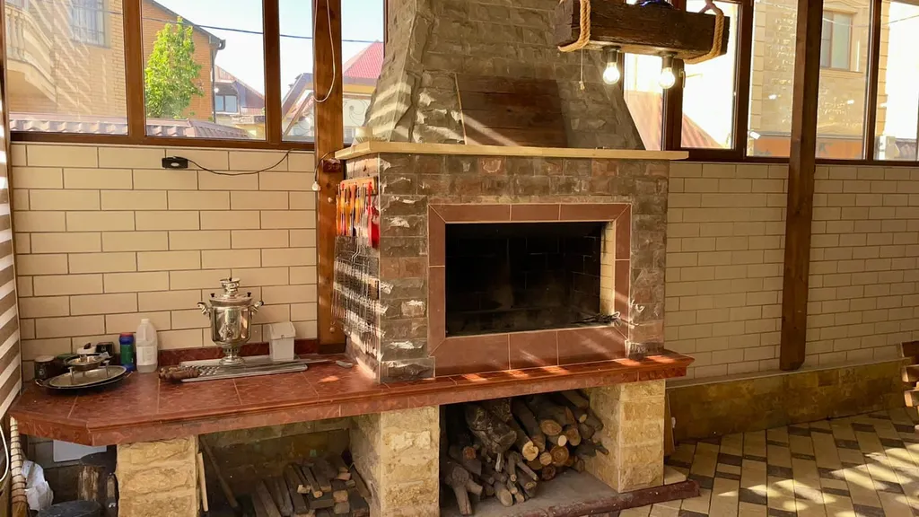 Уютный дом на берегу Каспийского моря