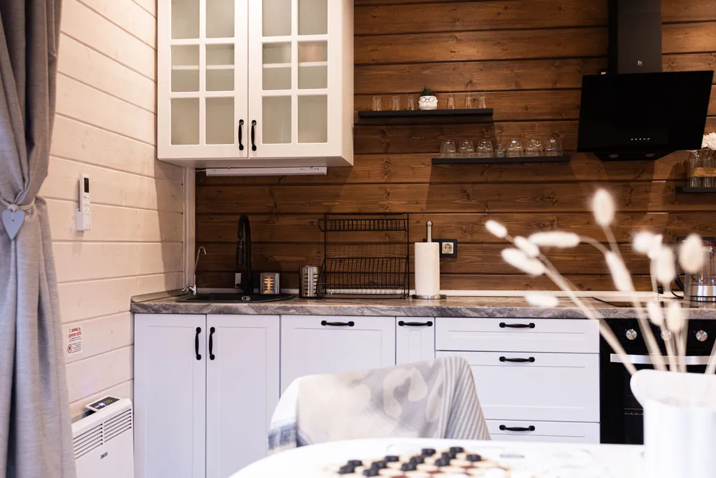 Ольшаны_Парк Дом Шале у леса с баней и горячей купелью