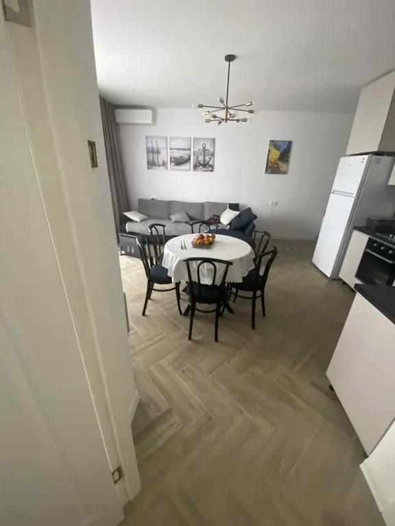 Современная 3-комнатная квартира с видом на море, новый дом