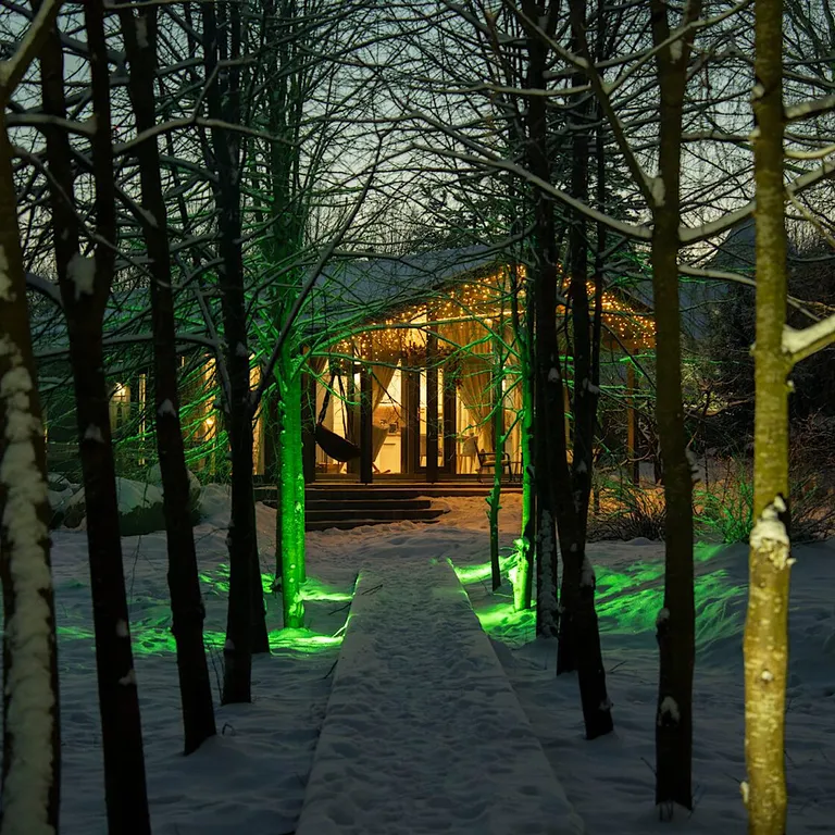 Коттедж Барнхаус на озере с видом на лес — Мичуринское