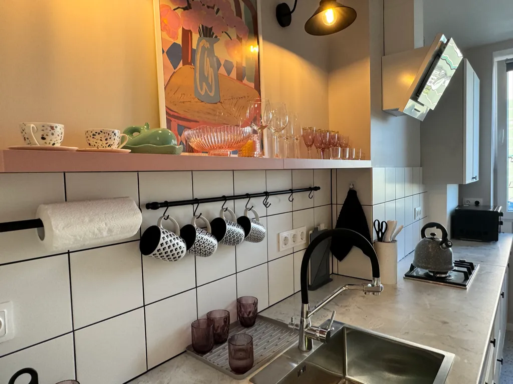 Уютная квартира в тихом городке у моря